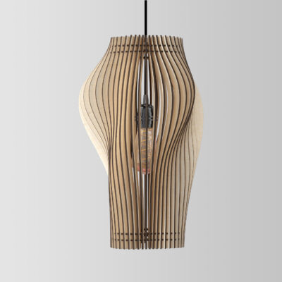 Gauss luminaire en bois